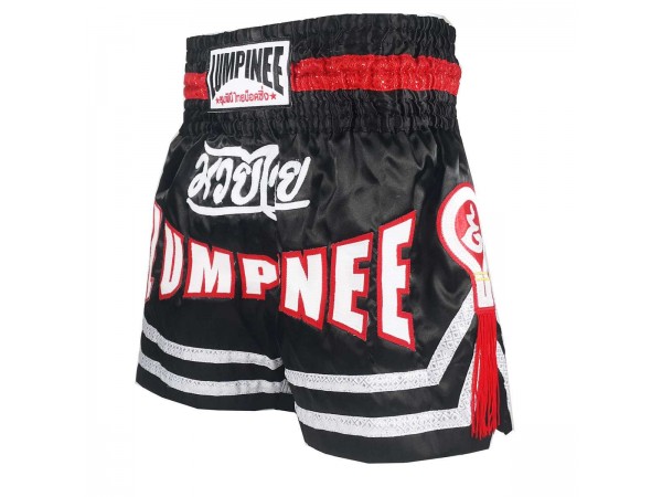 Lumpinee Thai Boxing Shorts : LUM-036 Black